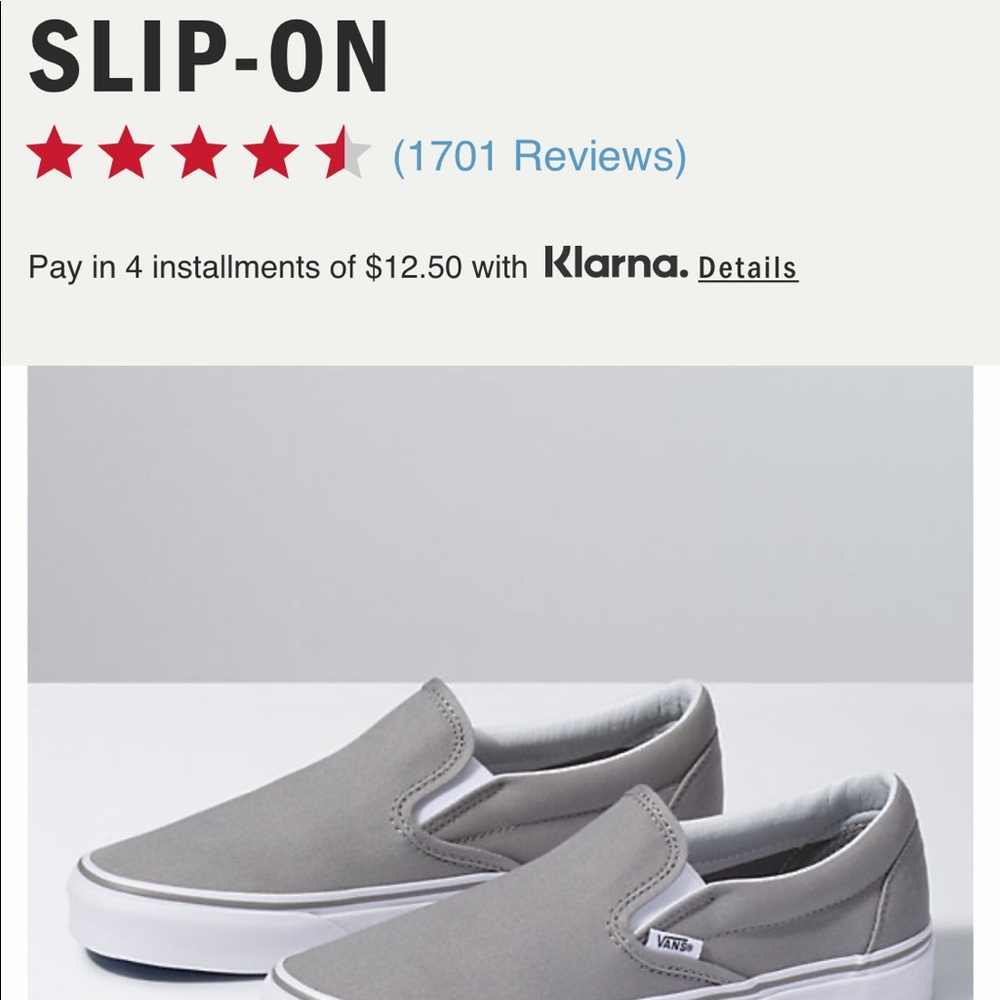 Gray Vans - Picture 6 of 6